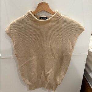 Elegant Tan Turtleneck Sweater